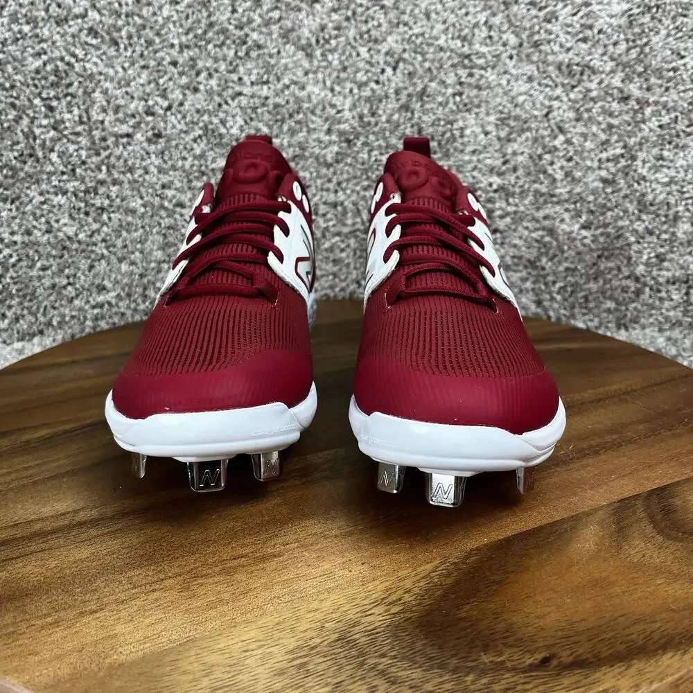 New Balance 3000v6 Men's Size 5 Molded Baseball Cleats Fresh Foam RED | WHITE